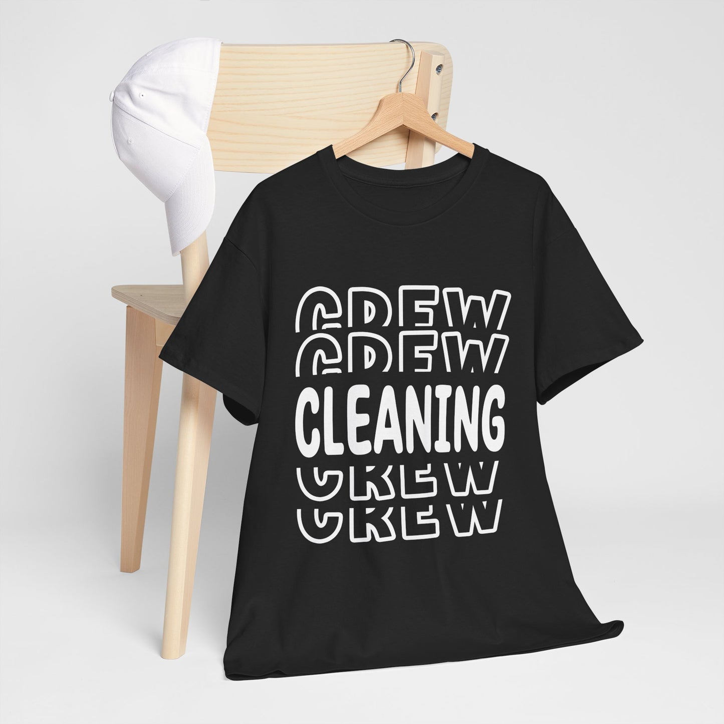 Cleaning Crew - Premium Unisex Heavy Cotton Tee