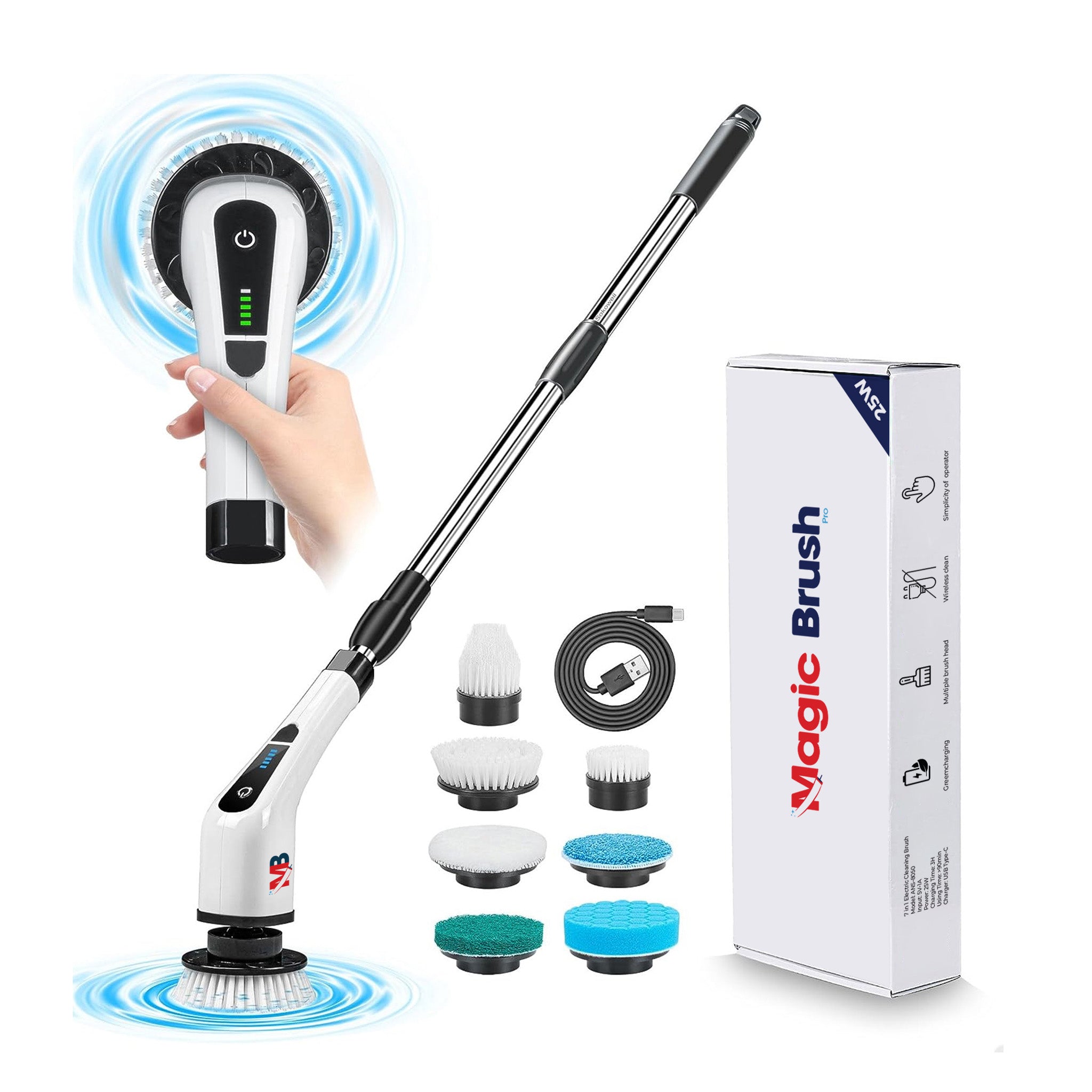 7 in 1 Electric Cleaning Brush – NEOLOP