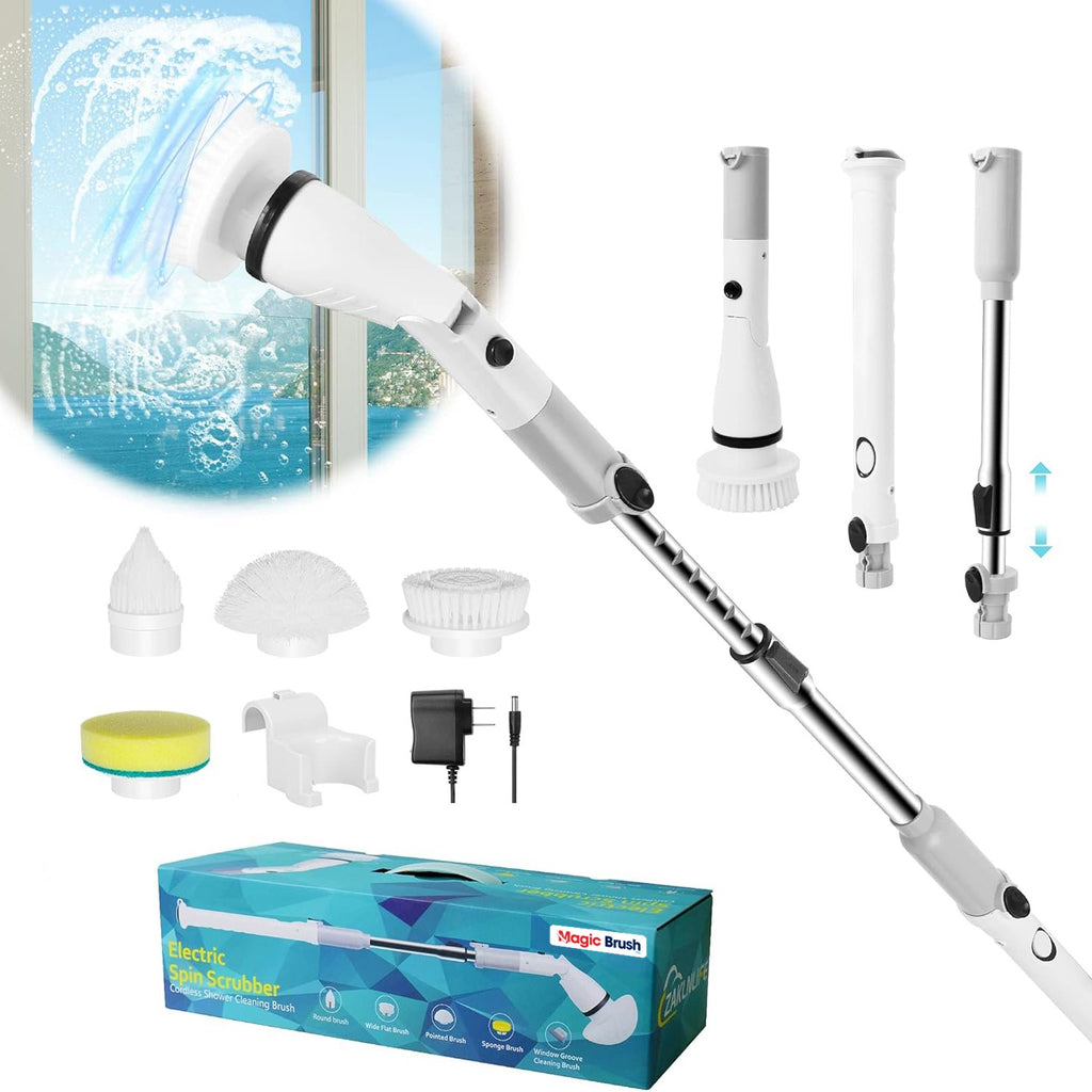7 in 1 Electric Cleaning Tool Magic Brush Pro – Pure Polly