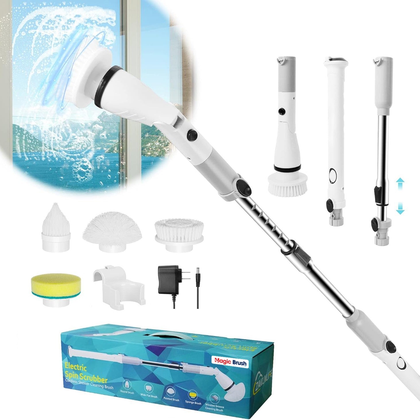 Magic Brush: Electric Cleaning Scrubber