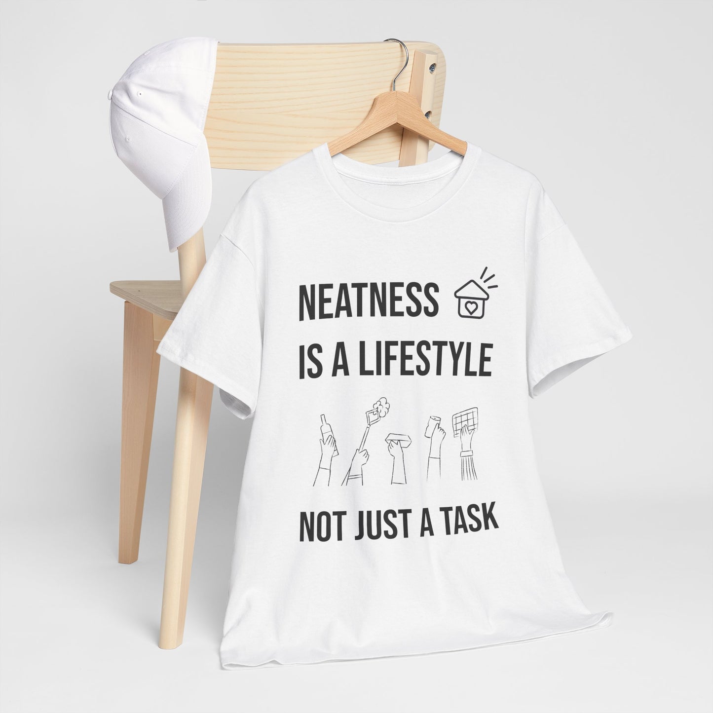 Neatness Is A Lifestyle - Premium Unisex Heavy Cotton Tee