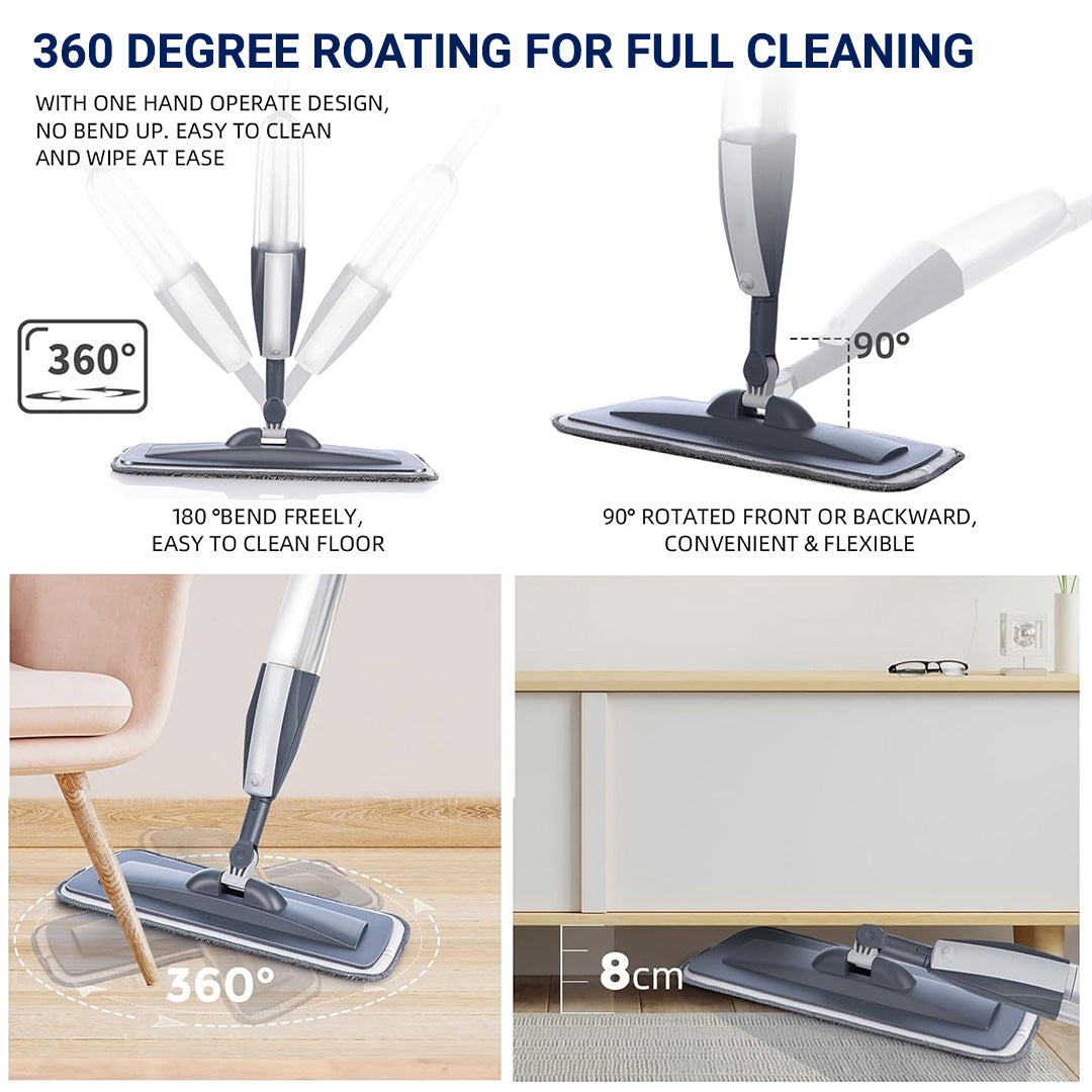 Magic 360° Microfiber Spray Mop