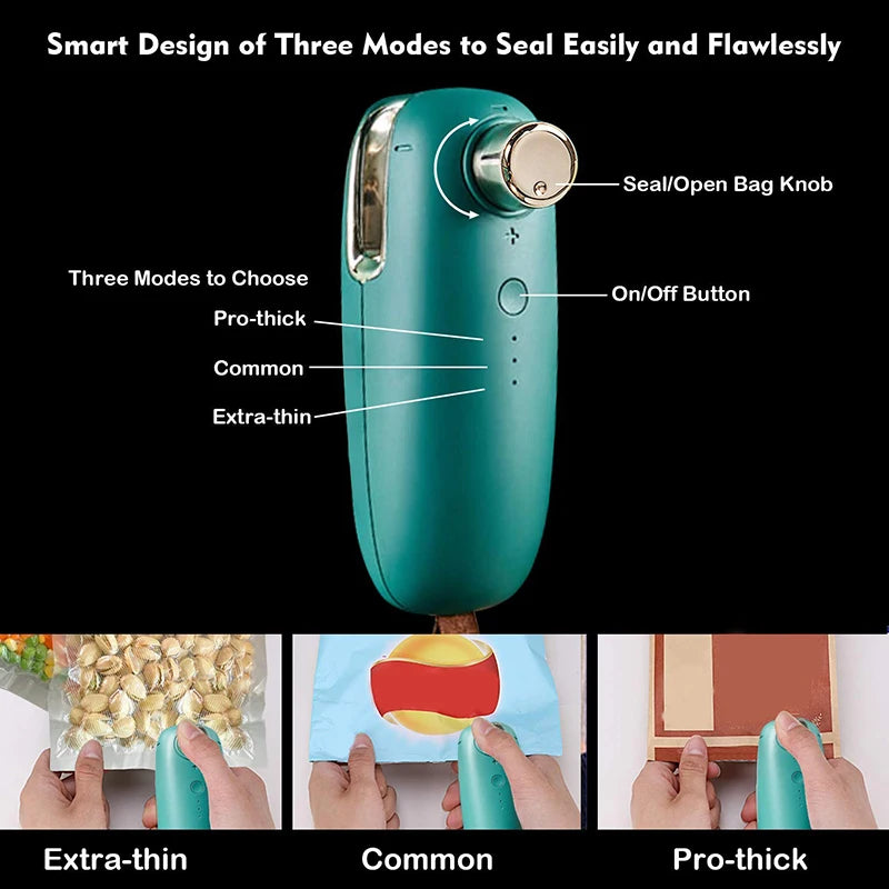 USB Rechargeable Mini Heat Sealer