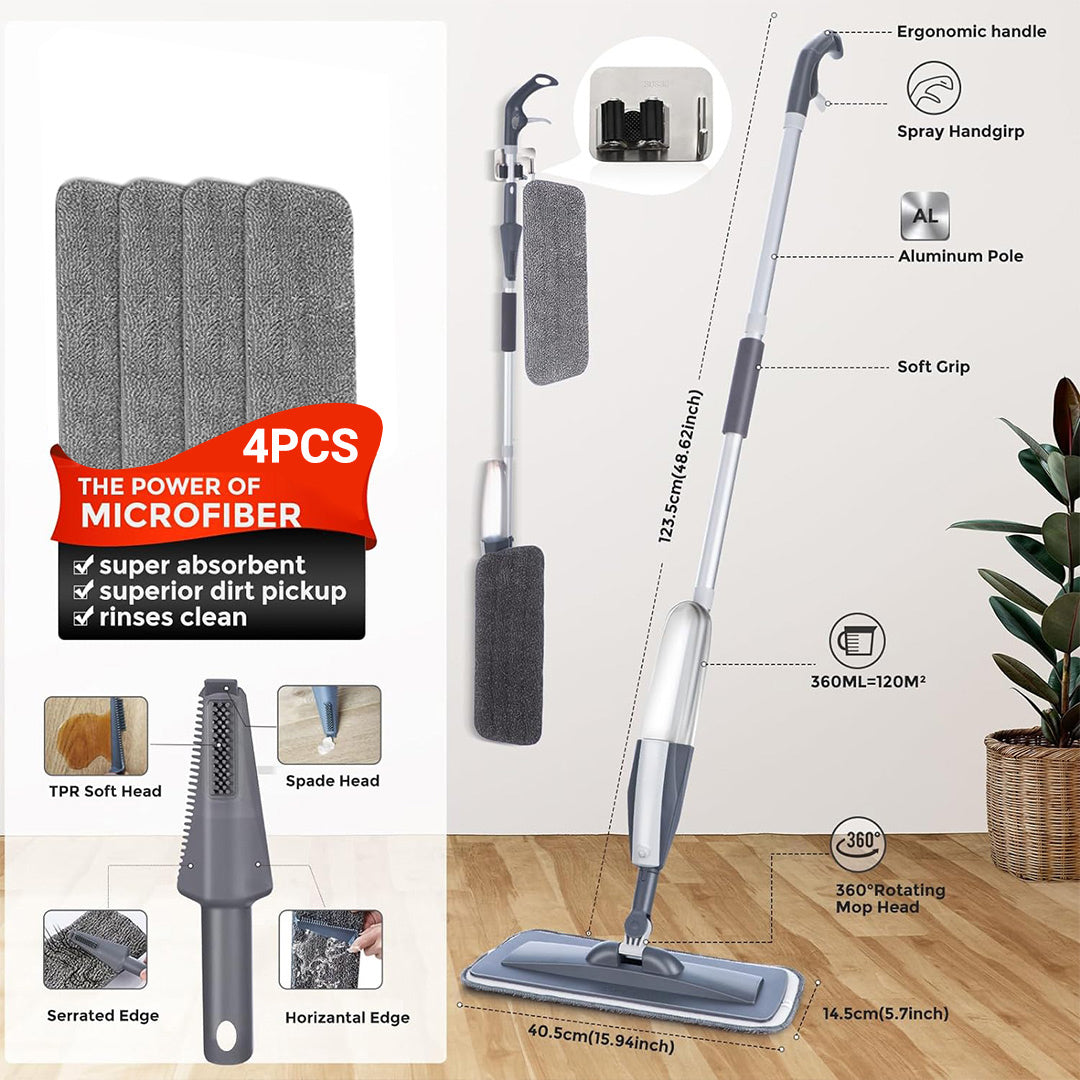 Magic 360° Microfiber Spray Mop