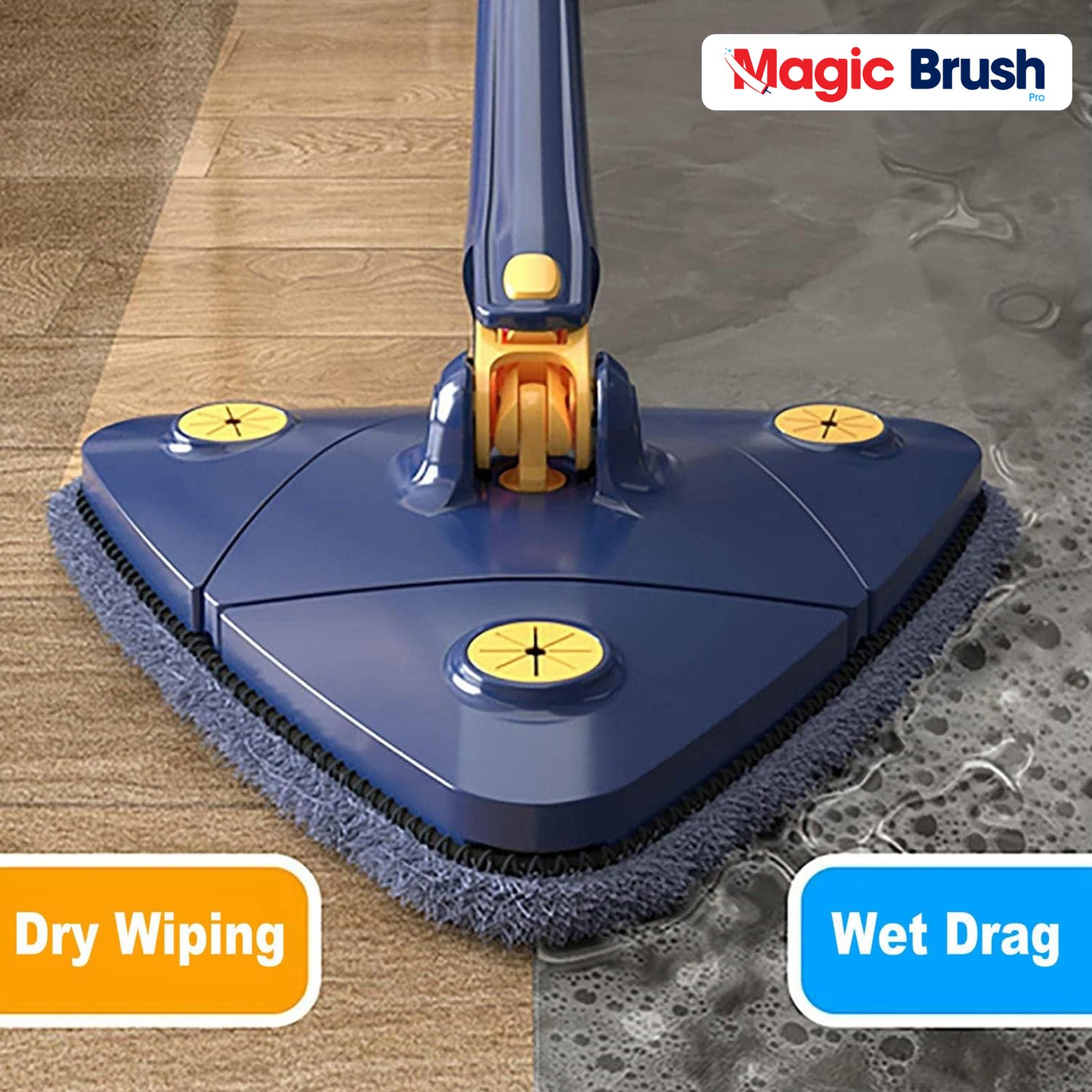 Magic Brush Pro® Triangle Mop 360