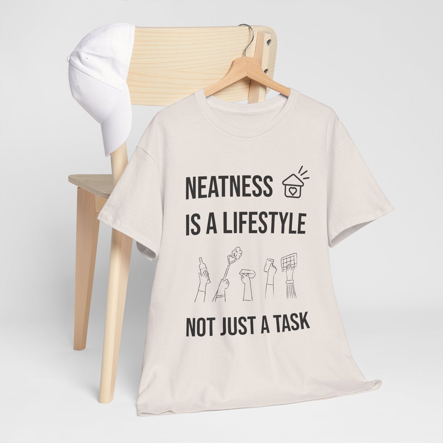 Neatness Is A Lifestyle - Premium Unisex Heavy Cotton Tee