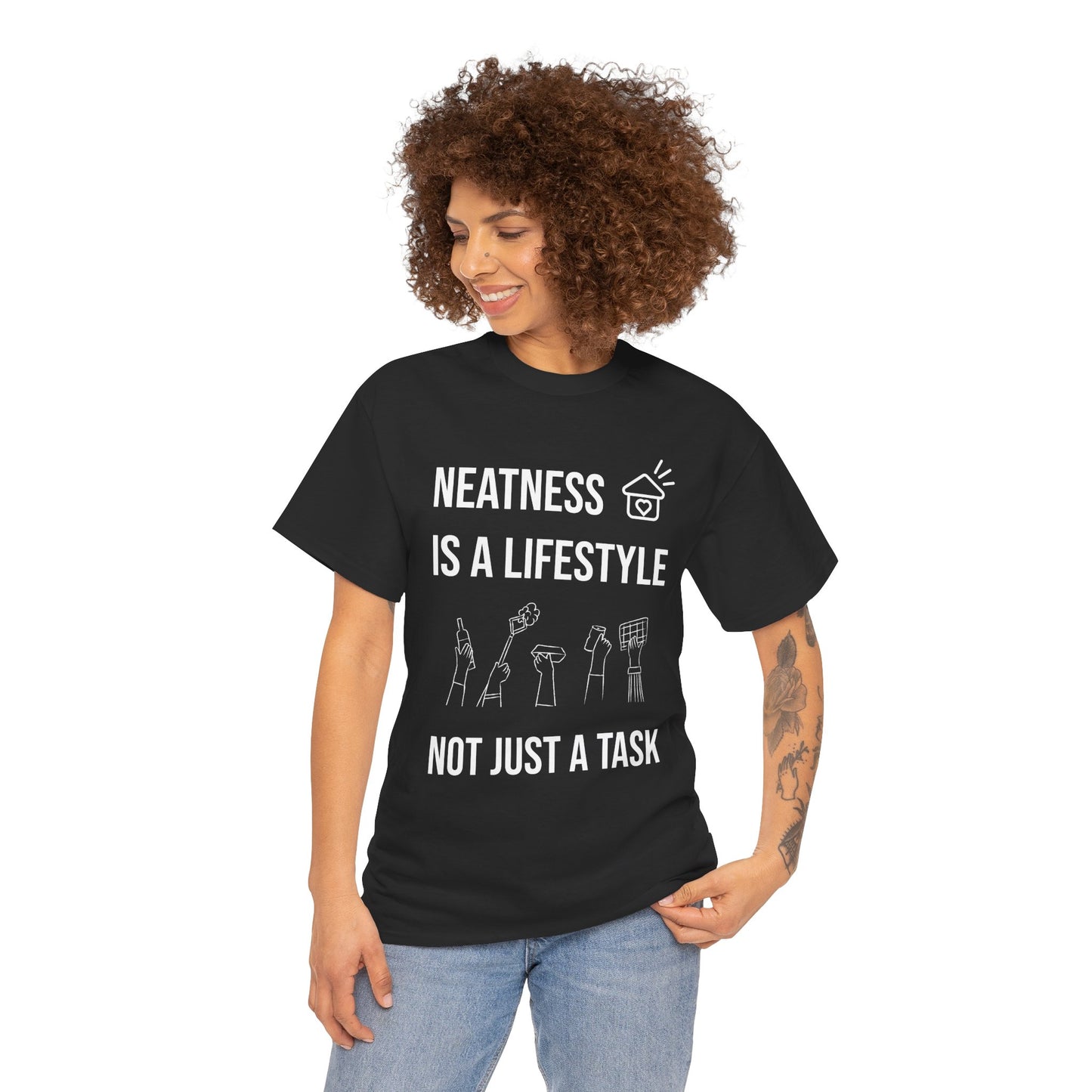 Neatness Is A Lifestyle - Premium Unisex Heavy Cotton Tee