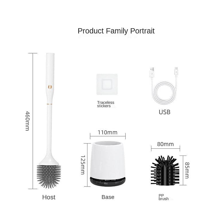 Electric Toilet Brush UV