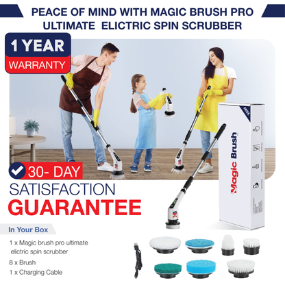 Magic Brush Pro®  Ultimate Electric Spin Scrubber