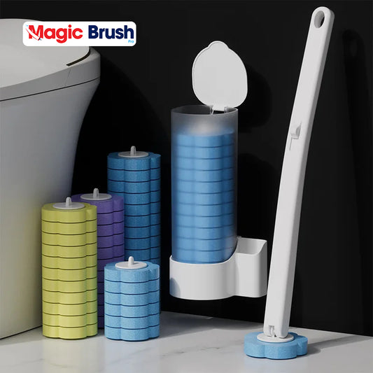 Magic Brush Pro® - Disposable Toilet Brush with 3 Scents