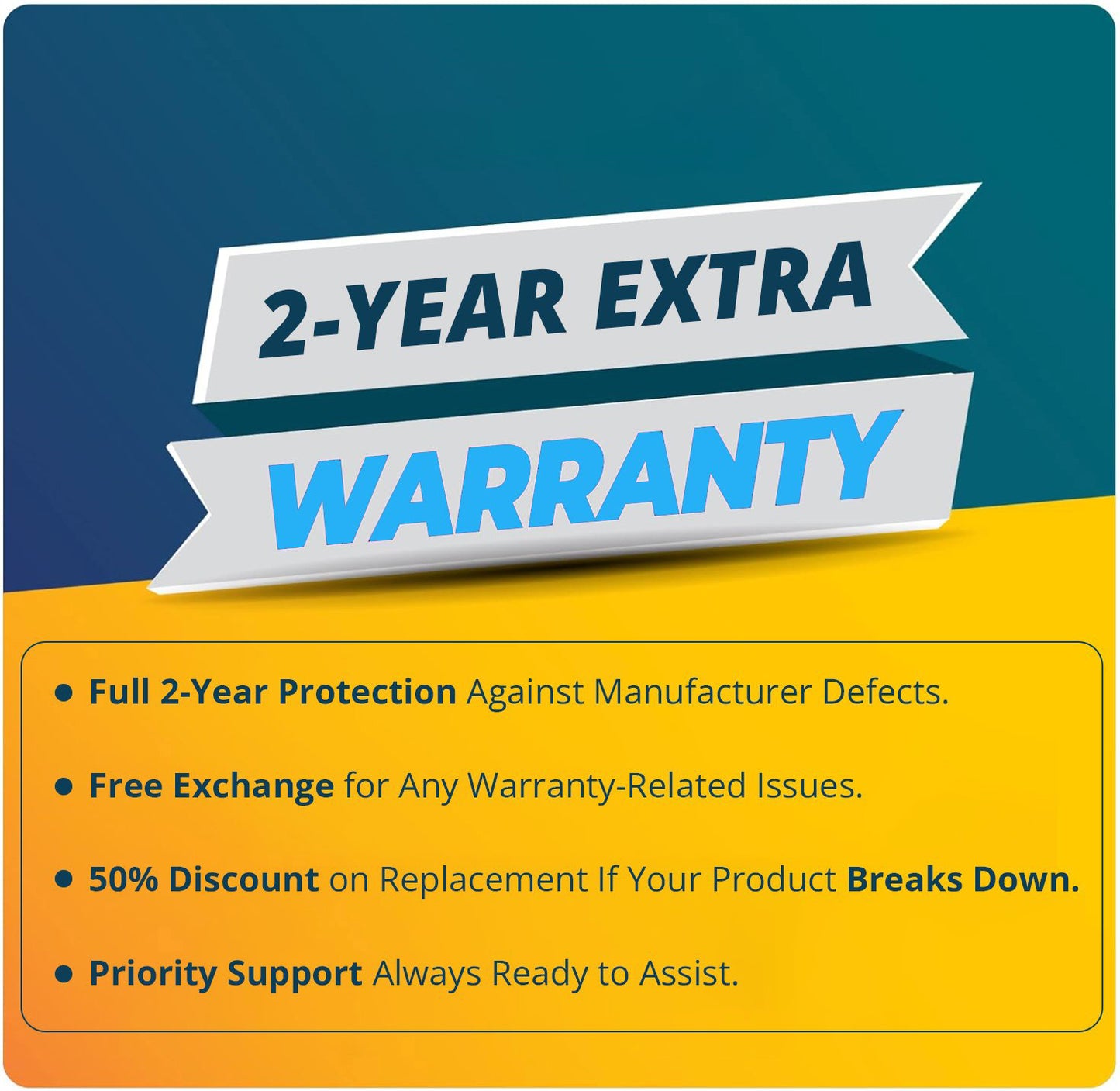 Extra Warranty 2-Years